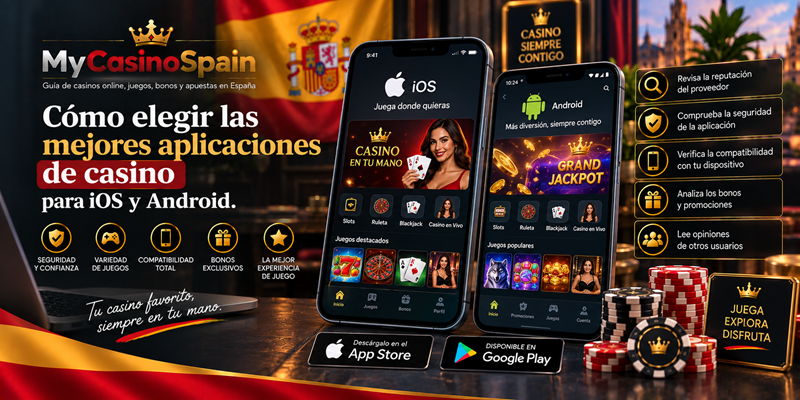 Cómo elegir las mejores aplicaciones de casino para iOS y Android