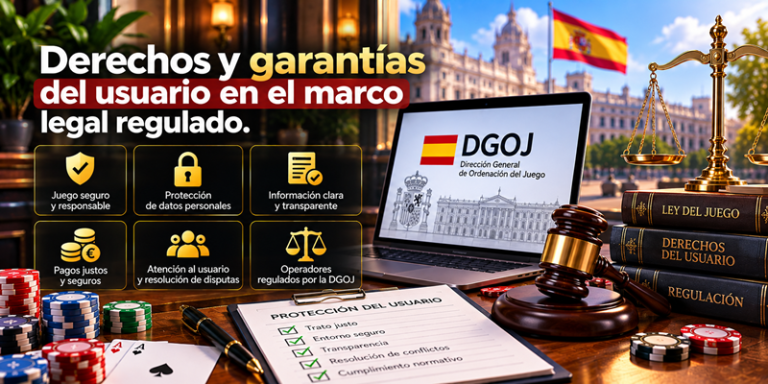 Derechos y garantías del usuario en el marco legal regulado