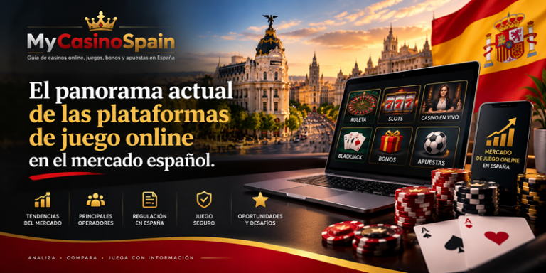 El panorama actual de las plataformas de juego online en el mercado español