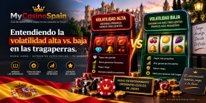 Entendiendo la volatilidad alta vs. baja en las tragaperrass