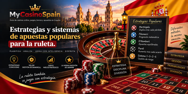 Estrategias y sistemas de apuestas populares para la ruleta