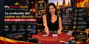 La evolución del casino en directo con crupieres reales