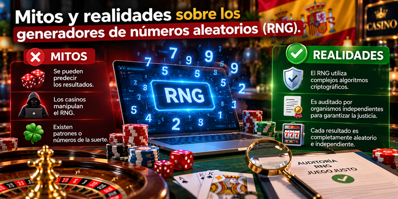 Mitos y realidades sobre los generadores de números aleatorios (RNG)