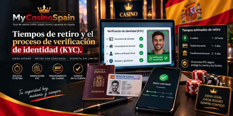 Tiempos de retiro y el proceso de verificación de identidad (KYC)