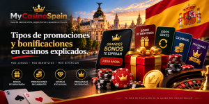 Tipos de promociones y bonificaciones en casinos explicados