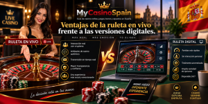 Ventajas de la ruleta en vivo frente a las versiones digitales